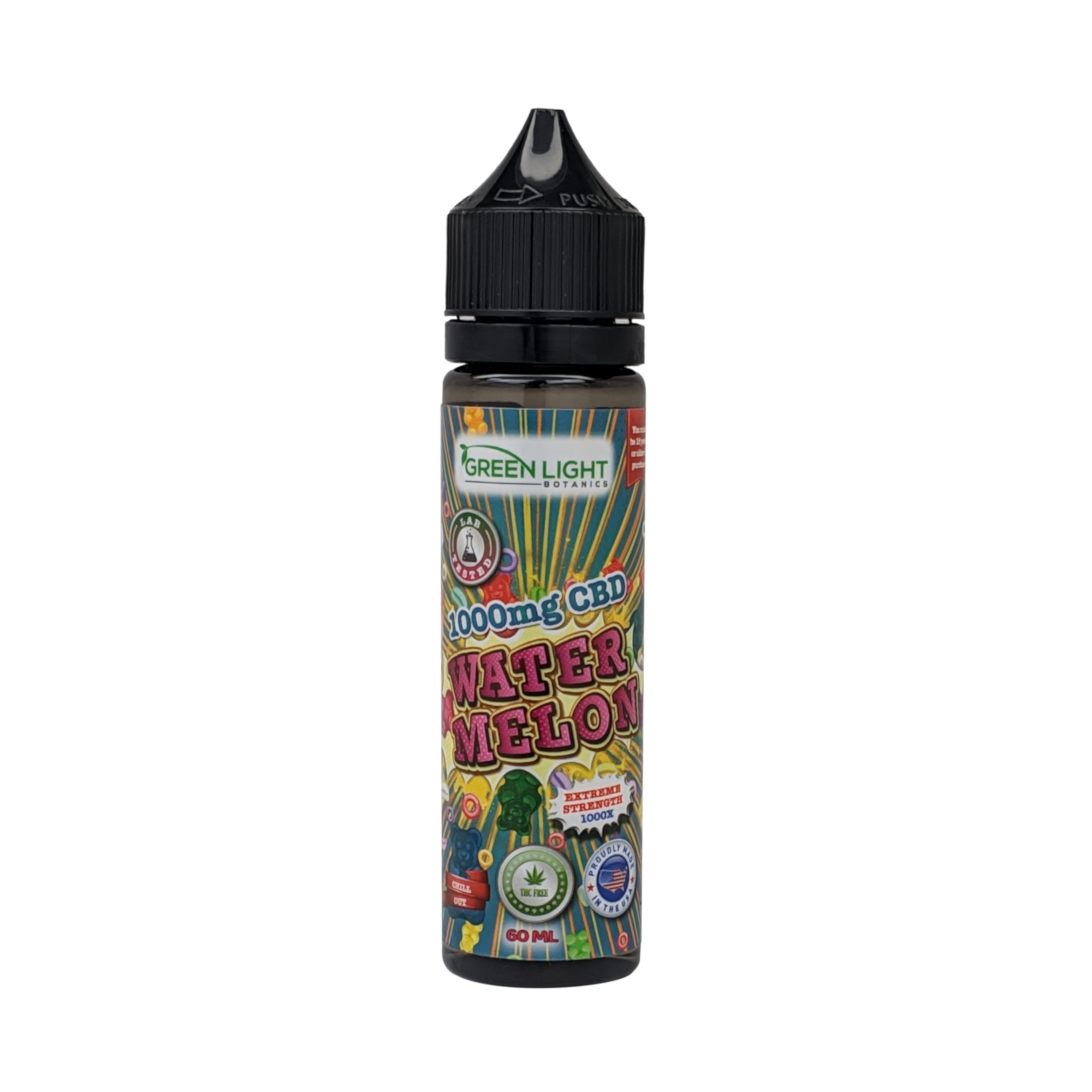 CBD Vape Liquid - Watermelon - 1000mg